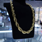 10mm Gold Rope Chain