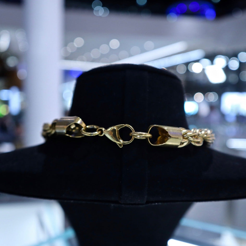 10mm Gold Rope Chain