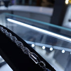 10mm Silver Rope Bracelet