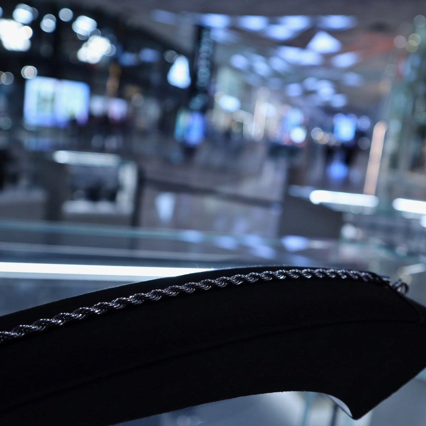 4mm Silver Rope Bracelet