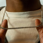 3mm Round Silver Tennis Chain