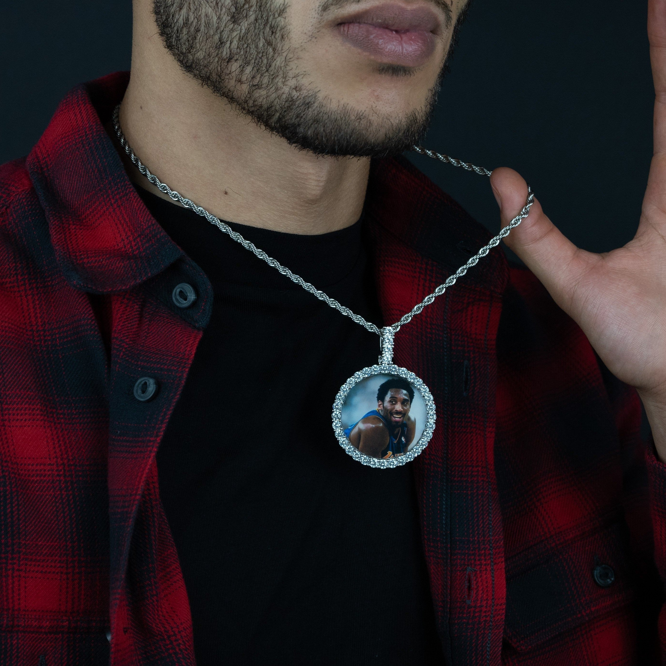 Medium Diamond Memorial Pendant