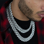 19mm Silver Prong Chain