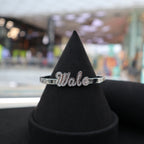 Iced English Name Bangle