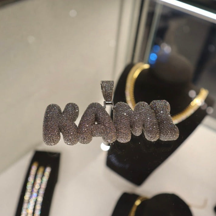 Large Iced Out Letter Font