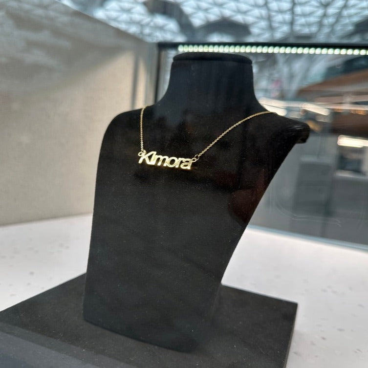 Classic English Font Pendant